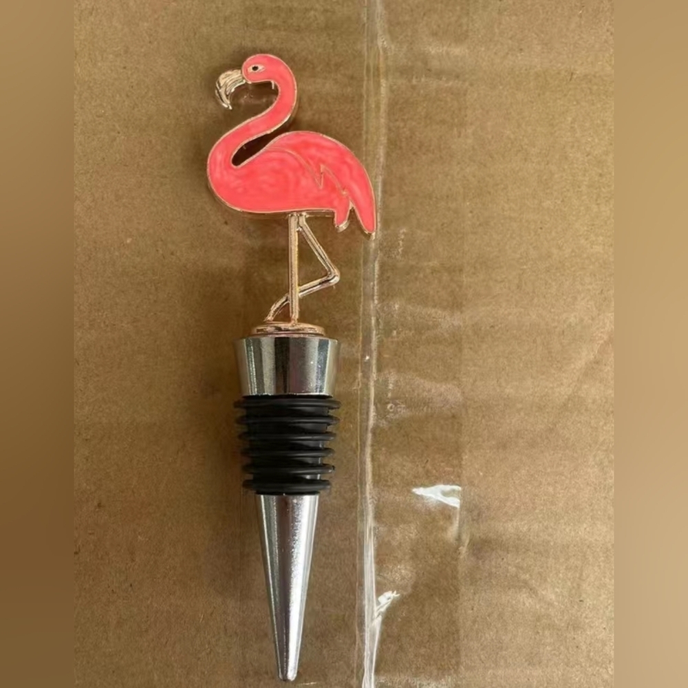 Flamingo Wine Bottle Stopper